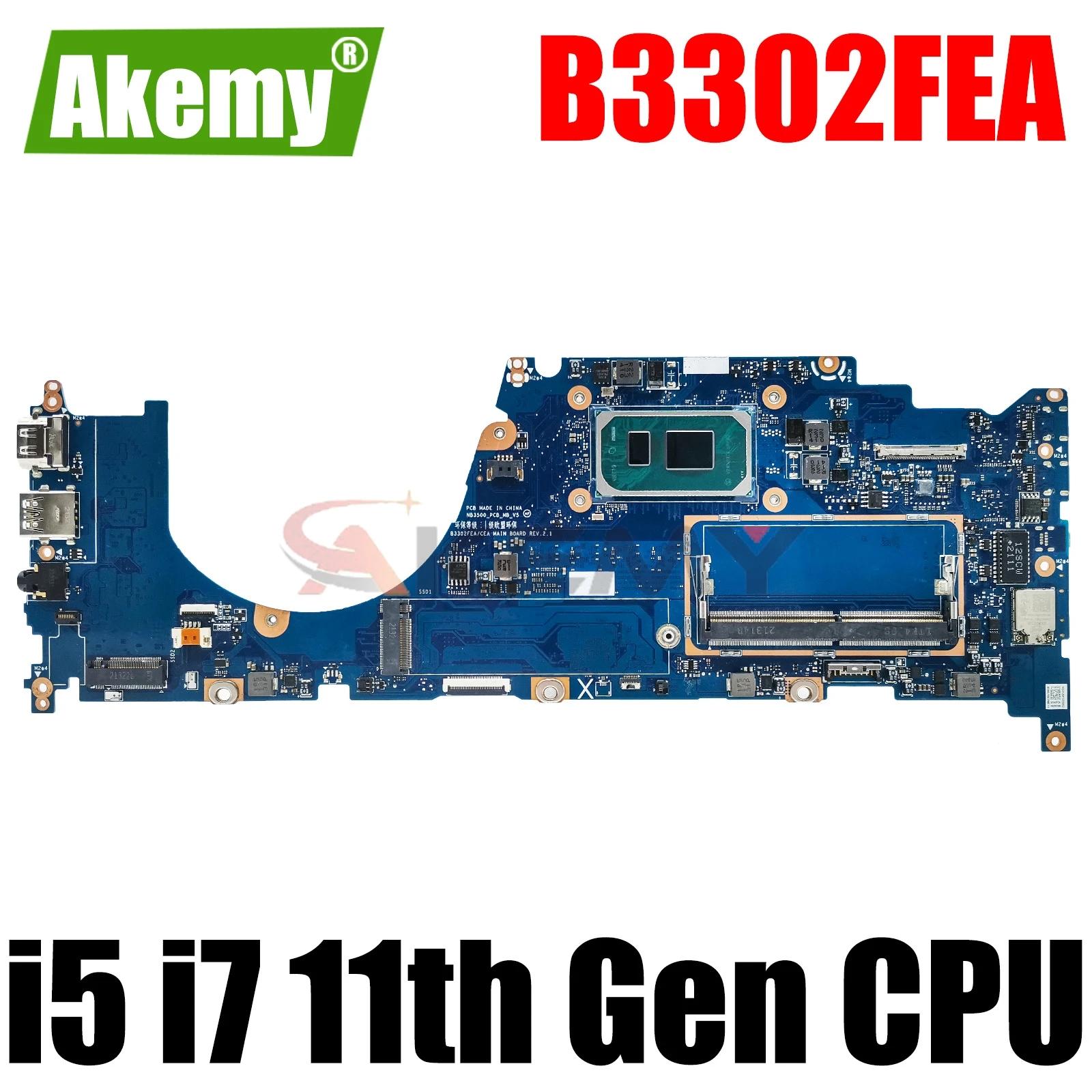 ASUS ƮϿ  , B3302FEA Ʈ , I5-1135G7 I7-1165G7 CPU, 8G, 16GB RAM